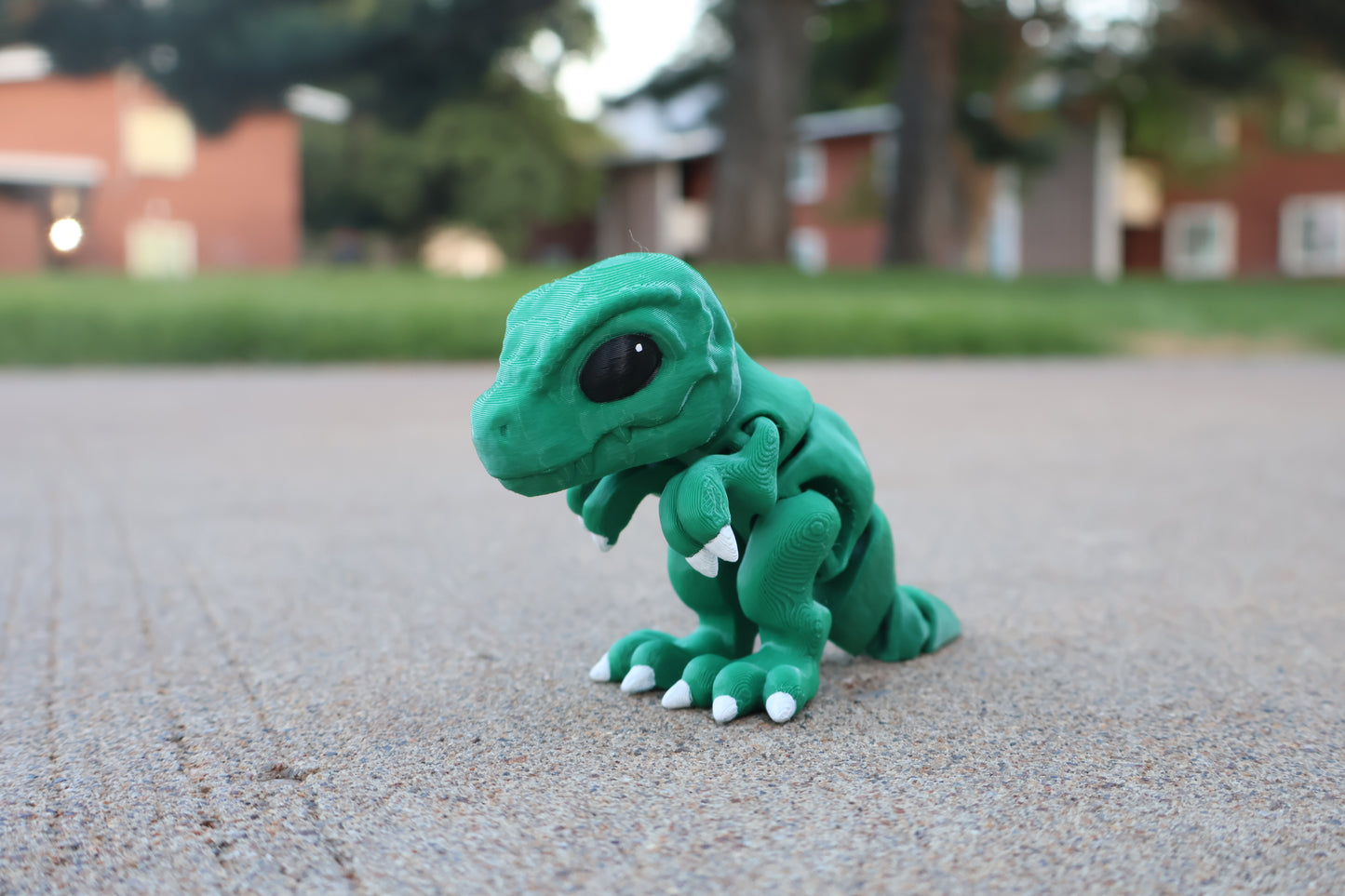 Articulating Baby T-Rex 3D Printed