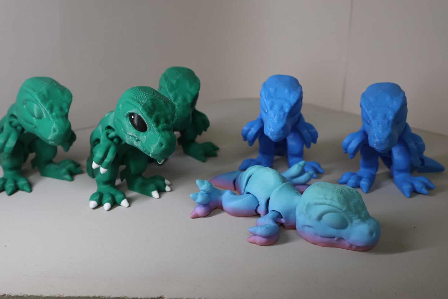 Articulating Baby T-Rex 3D Printed