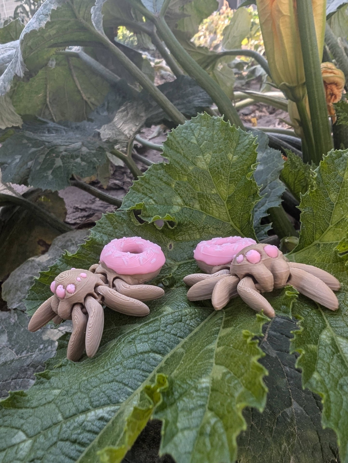 20 pk - Halloween Donut Spiders 3D Printed