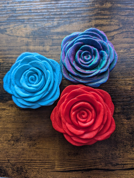 Valentines Day Rose 3D Printed Fidget Spinner